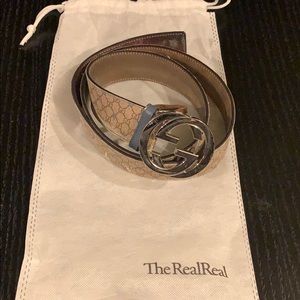 Authentic used Gucci belt size 95 cm / 38 inches